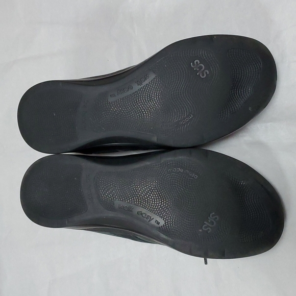 Sas Walk Easy Orthotic Shoe 9W Gray Suede - Picture 5 of 10